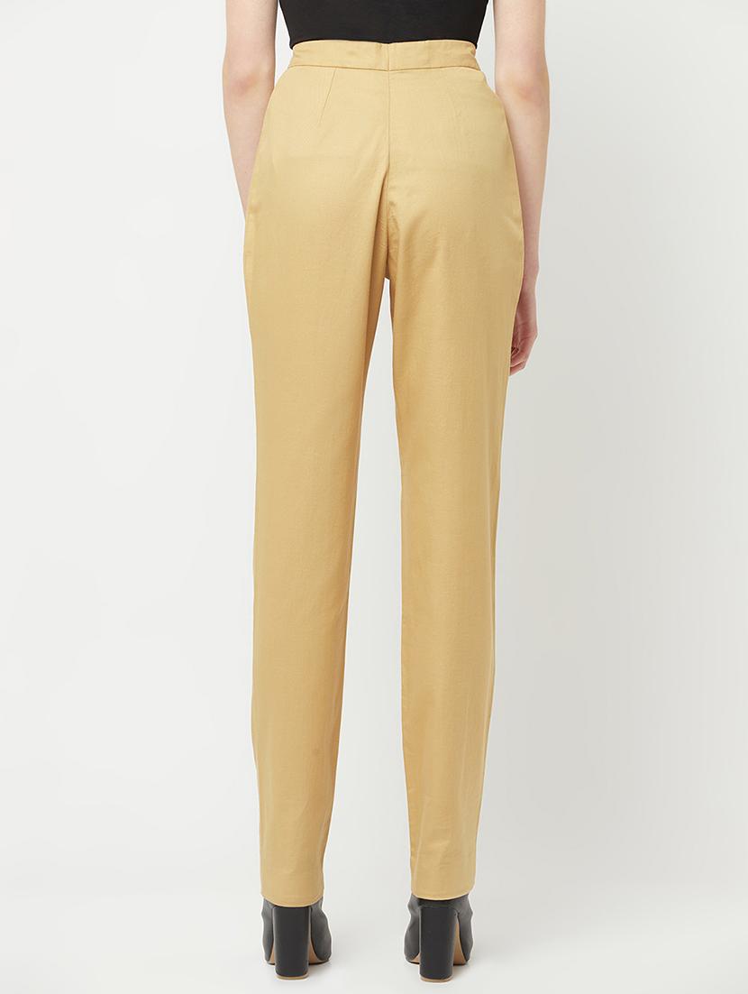 high rise flat front trouser - 18324834 - Zoom Image - 3