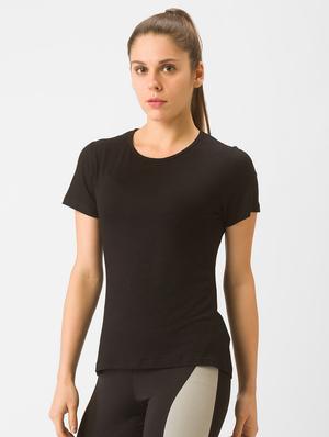 round neck solid tee - 18326106 - Standard Image - 2