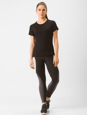 round neck solid tee - 18326106 - Standard Image - 4