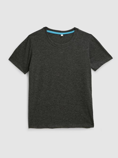 round neck solid t-shirt - 18326378 - Standard Image - 1