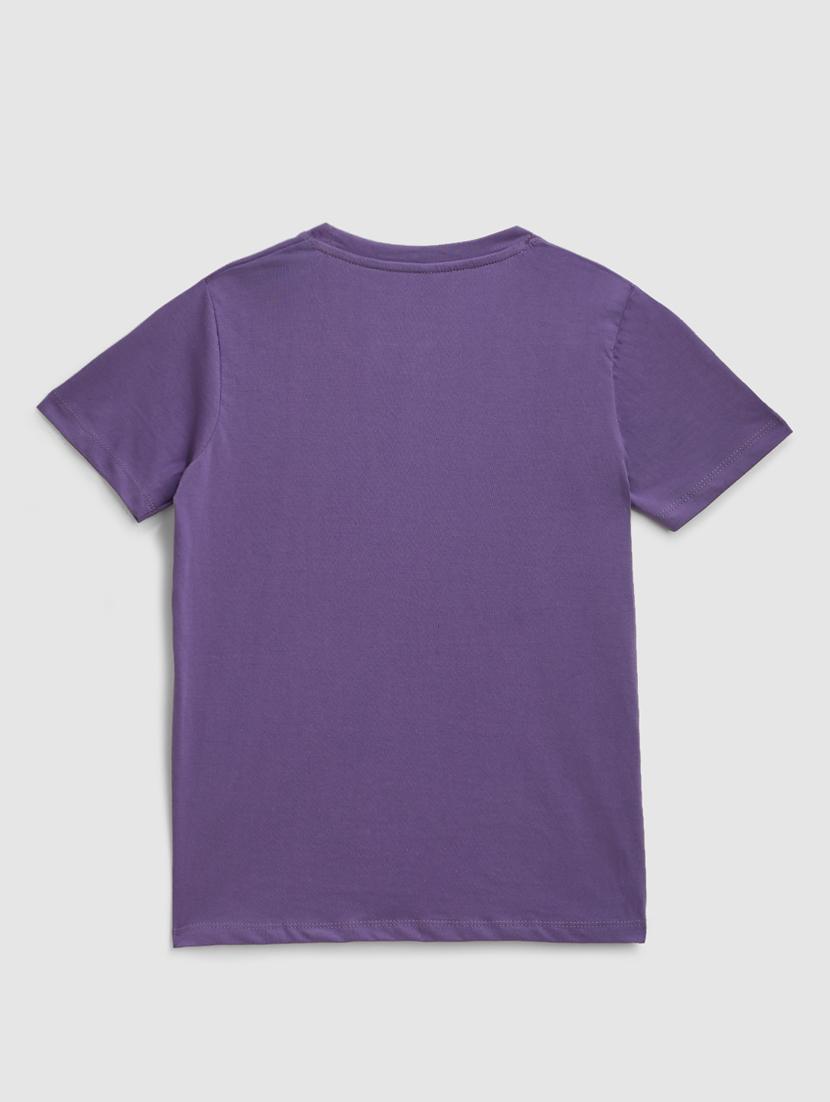 round neck printed t-shirt - 18326384 - Zoom Image - 2
