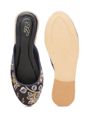 multi colored slip on mules - 18328142 - Standard Image - 4