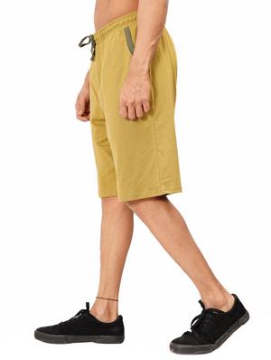 gold solid shorts - 18328173 - Standard Image - 3