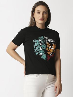 crew neck graphic tee - 18328599 - Standard Image - 2