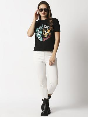 crew neck graphic tee - 18328599 - Standard Image - 5