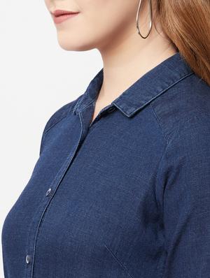 high low solid shirt - 18328650 - Standard Image - 5