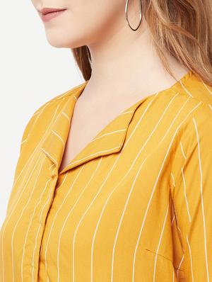 long sleeved striped top - 18328659 - Standard Image - 5