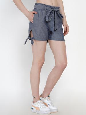 grey solid regular short - 18329196 - Standard Image - 2