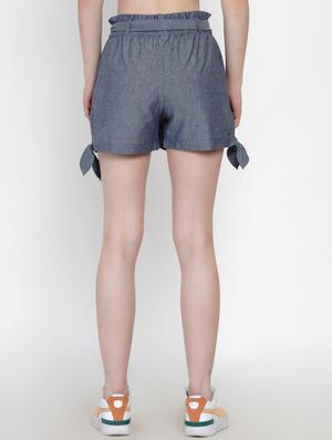grey solid regular short - 18329196 - Standard Image - 3
