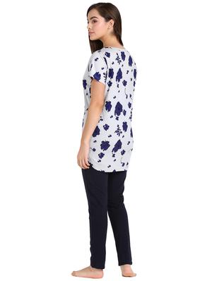 printed nightwear pyjama set - 18329351 - Standard Image - 3