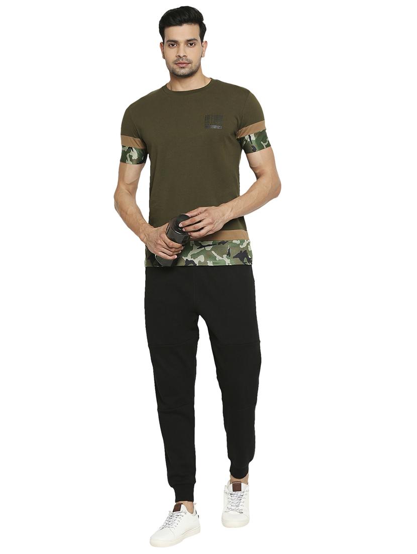green solid t-shirt - 18329969 - Zoom Image - 4