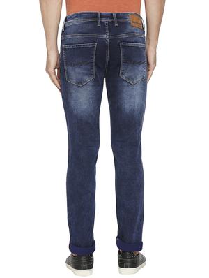 dark blue slim fit jeans - 18330016 - Standard Image - 3