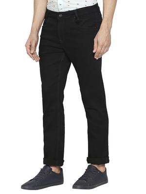 blue cotton slim fit jeans - 18330029 - Standard Image - 2