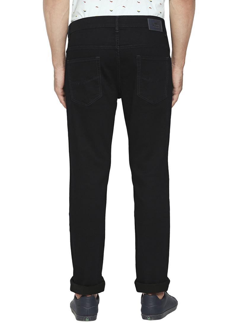blue cotton slim fit jeans - 18330029 - Zoom Image - 3