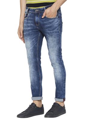 dark blue slim fit jeans - 18330038 - Standard Image - 2