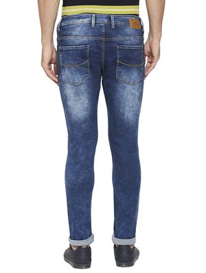 dark blue slim fit jeans - 18330038 - Standard Image - 3