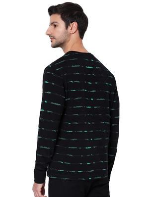 black cotton blend sweatshirt - 18330111 - Standard Image - 3