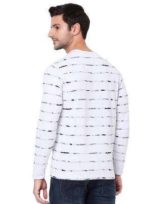 grey cotton blend sweatshirt - 18330112 - Standard Image - 3