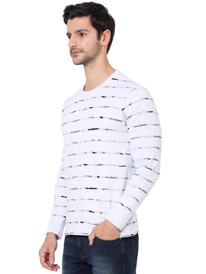 grey cotton blend sweatshirt - 18330112 - Zoom Image - 2