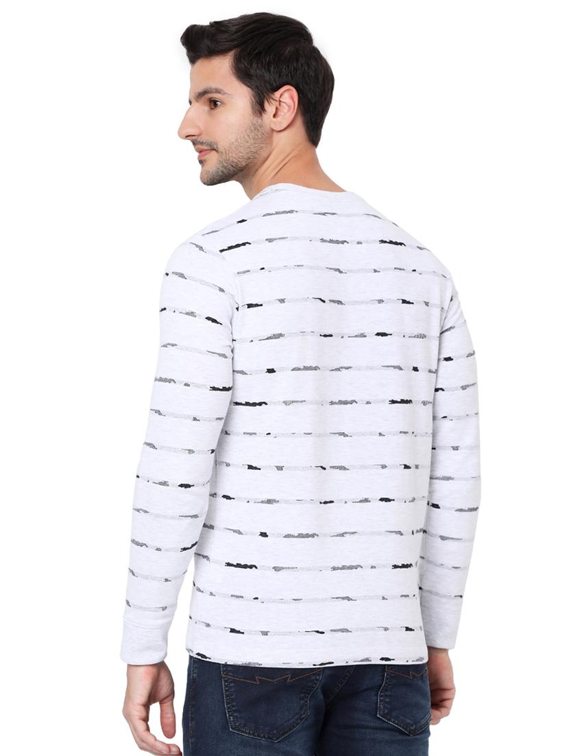 grey cotton blend sweatshirt - 18330112 - Zoom Image - 3