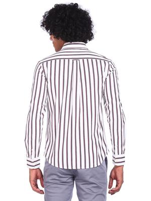 white checkered casual shirt - 18331043 - Standard Image - 3