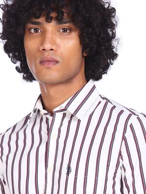 white checkered casual shirt - 18331043 - Standard Image - 5