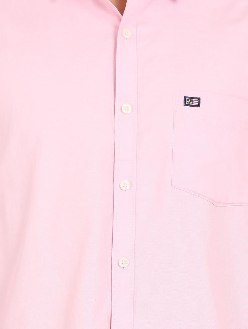 pink cotton solid casual shirt - 18331233 - Zoom Image - 6