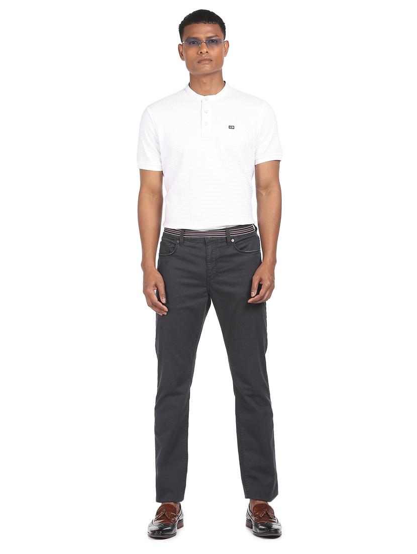 white solid casual t-shirt - 18332333 - Zoom Image - 4