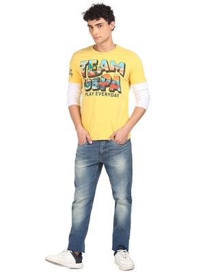 crew neck printed t-shirt - 18332348 - Standard Image - 4