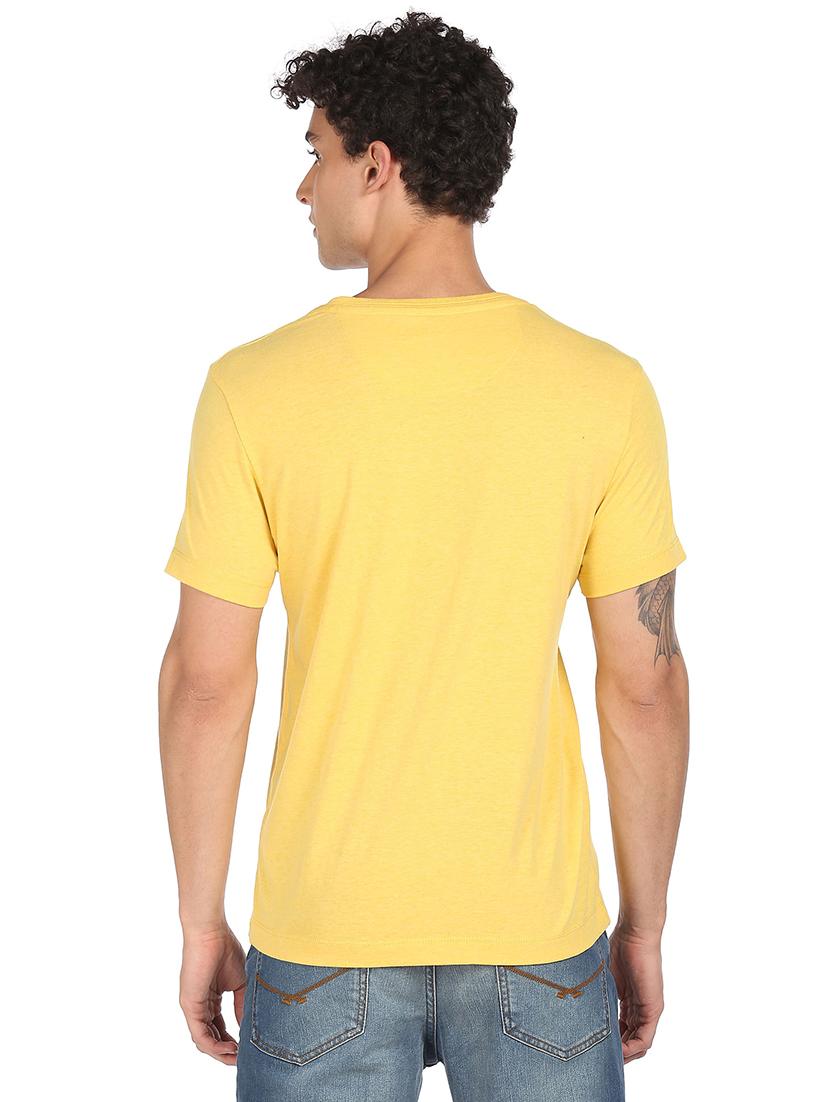 crew neck printed t-shirt - 18332348 - Zoom Image - 3