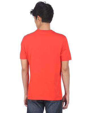 orange front printed t-shirt - 18332386 - Standard Image - 3