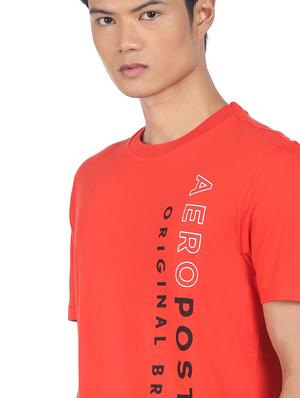 orange front printed t-shirt - 18332386 - Standard Image - 5