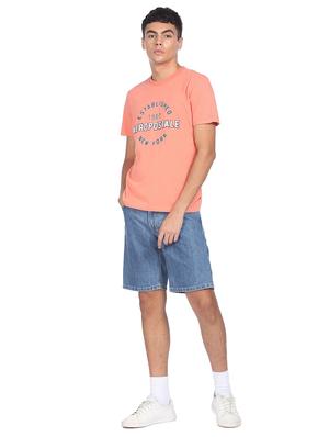 pink front printed t-shirt - 18332392 - Standard Image - 4