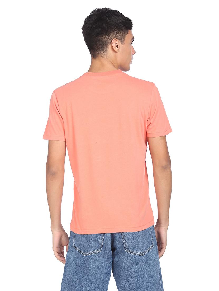 pink front printed t-shirt - 18332392 - Zoom Image - 2