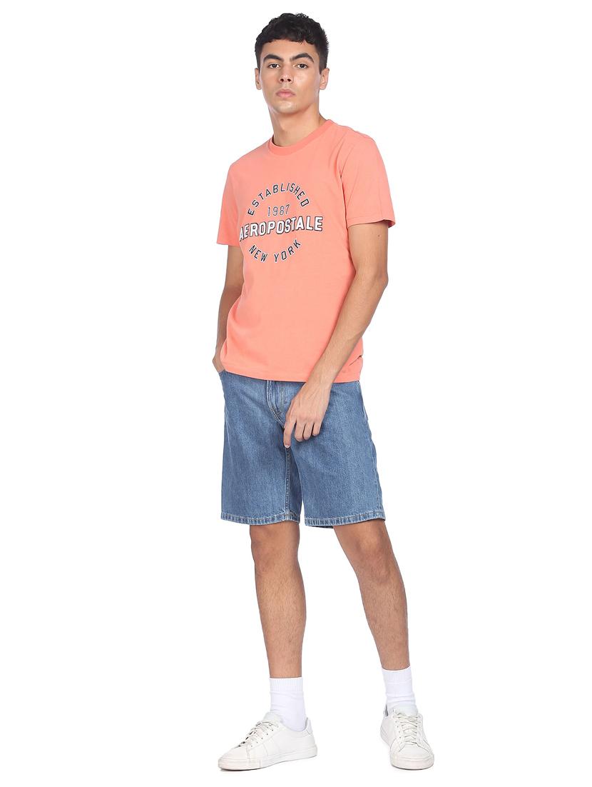 pink front printed t-shirt - 18332392 - Zoom Image - 4