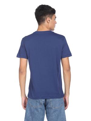 blue chest printed t-shirt - 18332407 - Standard Image - 3