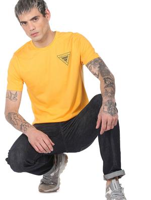 yellow solid t-shirt - 18332449 - Standard Image - 2