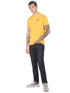 yellow solid t-shirt - 18332449 - Standard Image - 4