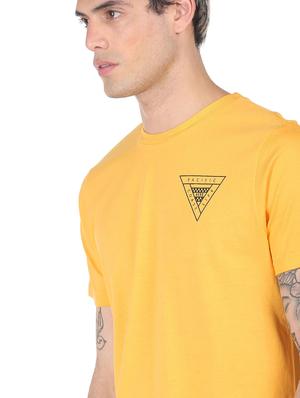 yellow solid t-shirt - 18332449 - Standard Image - 5