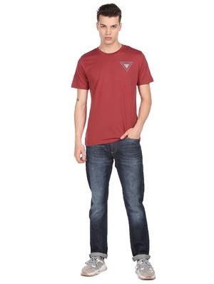 red solid t-shirt - 18332454 - Standard Image - 3