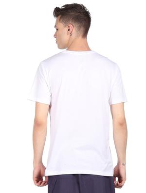 white front print t-shirt - 18332530 - Standard Image - 3