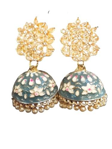party wear jhumkas - 18333834 - Standard Image - 1