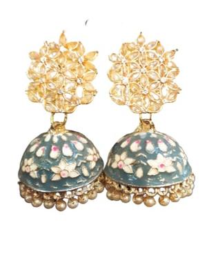 party wear jhumkas - 18333834 - Standard Image - 2