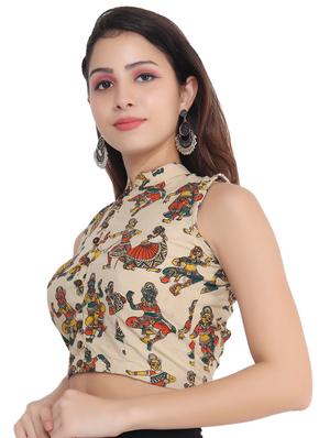 red rinted blouse - 18334319 - Standard Image - 2