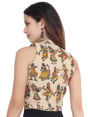 red rinted blouse - 18334319 - Standard Image - 4
