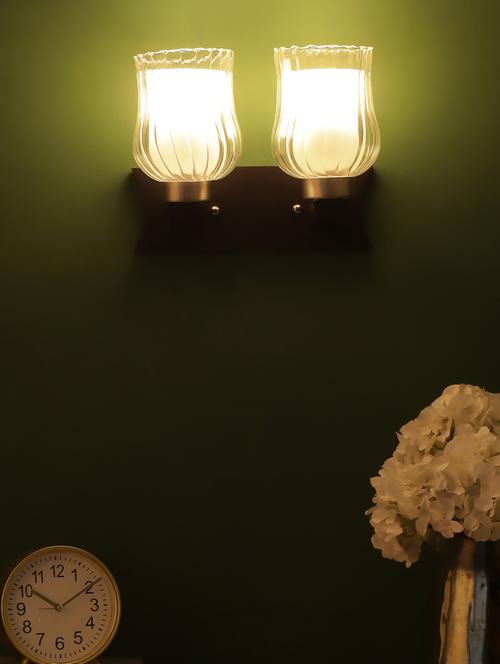 black white glass wall sconces by jainsons lights- s-36-2w - without bulb - 18334455 - Standard Image - 1