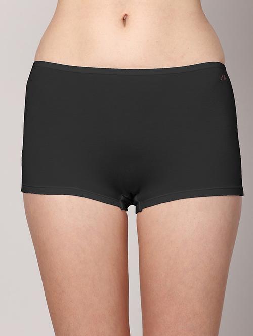 boy shorts, micro modal ,anti bacterial, skinny soft premium panties ( pack of 1 ) - 18334820 - Standard Image - 1