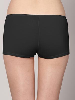 boy shorts, micro modal ,anti bacterial, skinny soft premium panties ( pack of 1 ) - 18334820 - Standard Image - 3