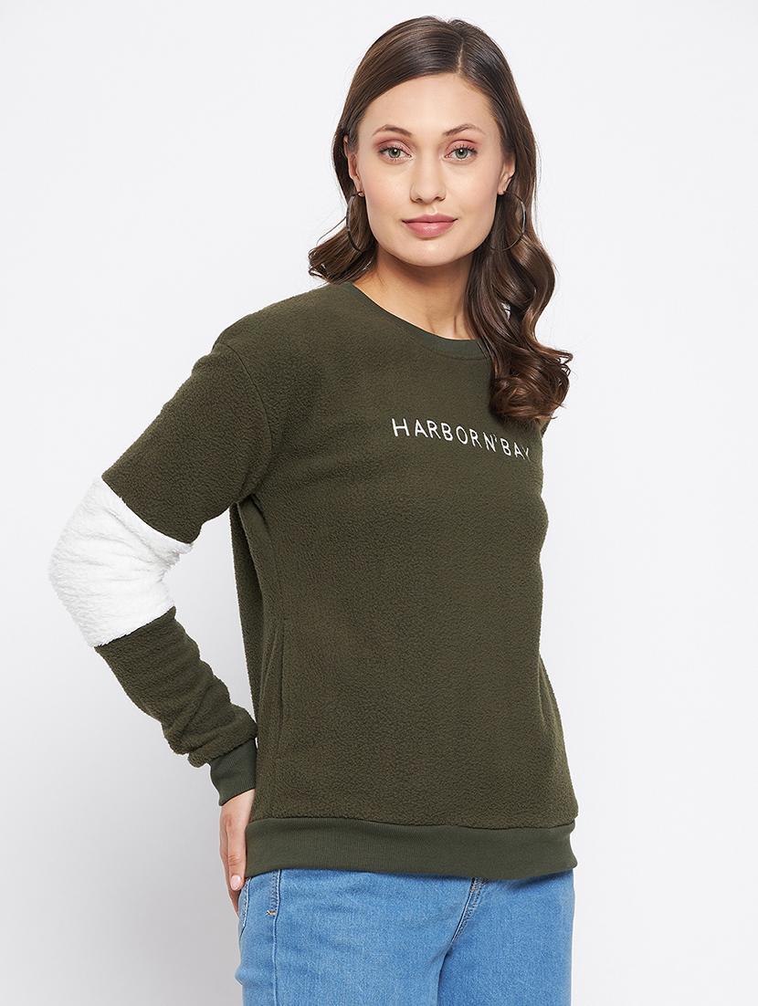 long sleeve printed regular sweatshirt - 18335079 - Zoom Image - 2