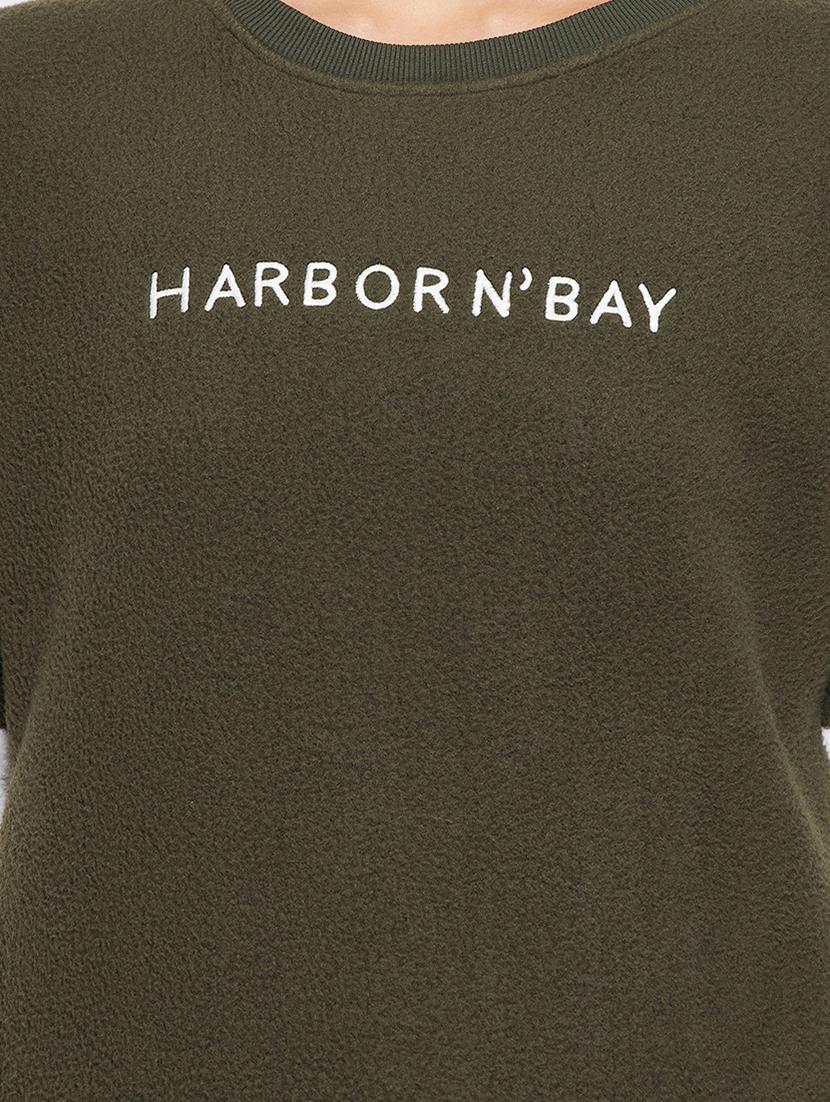 long sleeve printed regular sweatshirt - 18335079 - Zoom Image - 5